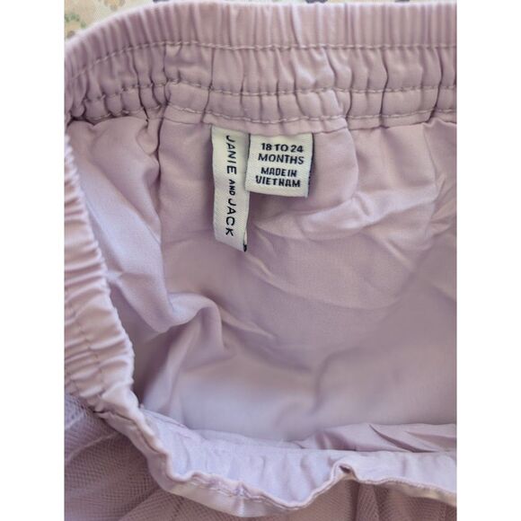 Janie and Jack Purple Fair Isle Sweater and Ombre Tulle Skirt Set 18-24 Month - Picture 8 of 8